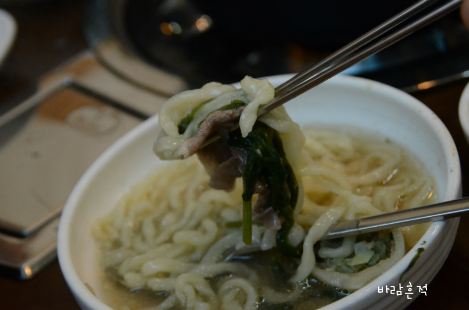 밀양맛집/밀양샤브칼국수］돈샤브에 생칼국수 그리고 볶음밥을 7,000원에 푸짐하게 먹을 수있는 집-  밀양 샤브칼국수