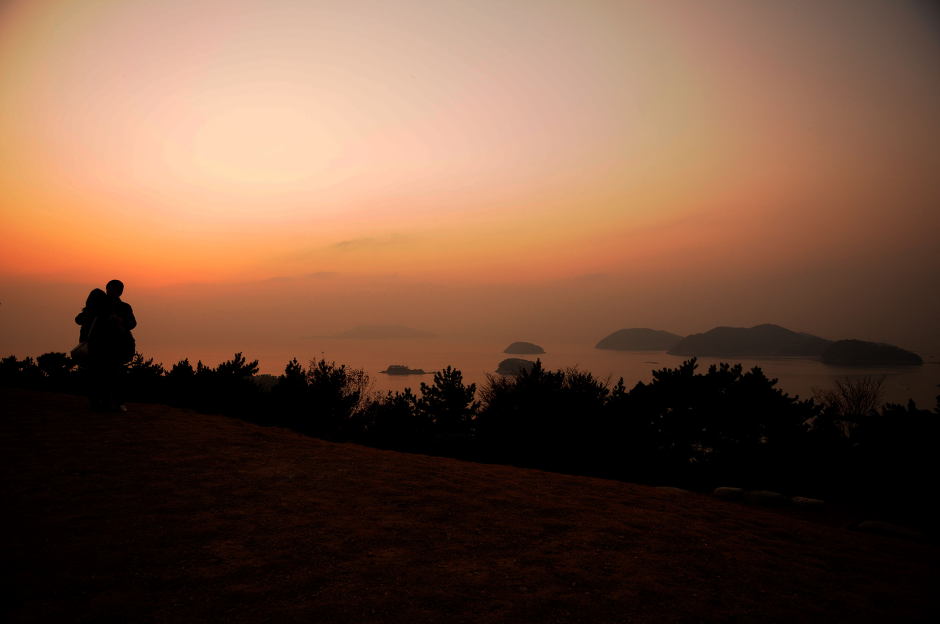  달아공원의 노을 