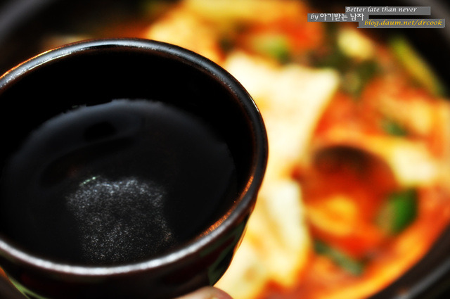 피곤한 남편의 피로회복 안주...모시조개 두부찌개
