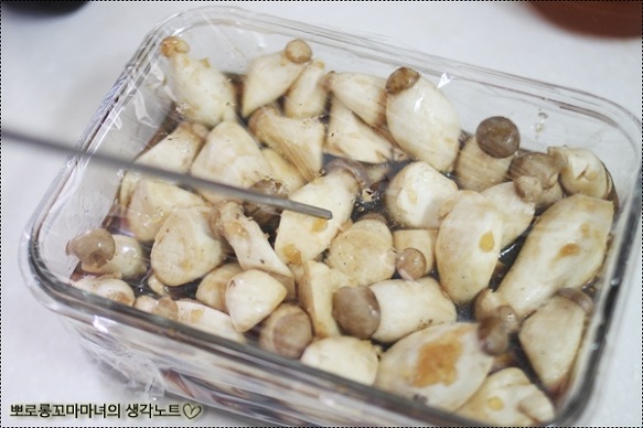 전자렌지로 쉽게 만드는 반찬모음(잡채,진미채,깻잎,오징어,버섯
