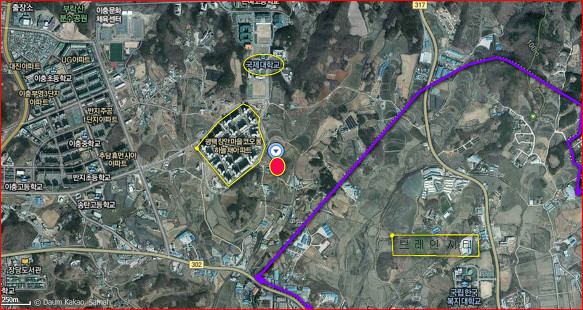 평택시 장안동 고급 별장 부지  