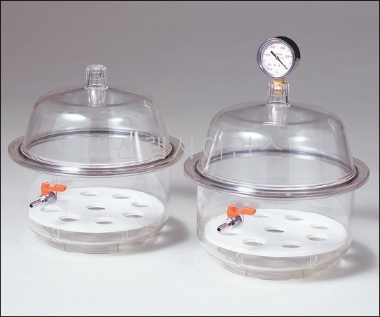 진공데시케이터(폴리카보네이트),VACUUM DESICCATORS POLYCARBONATE