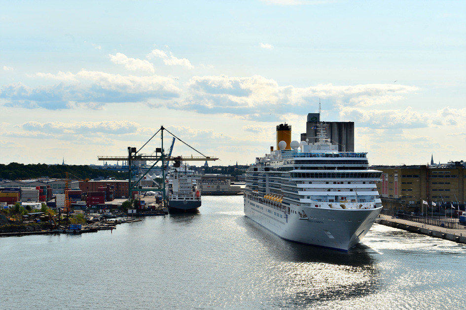 핀란드 헬싱키로 가는 실야라인에서~