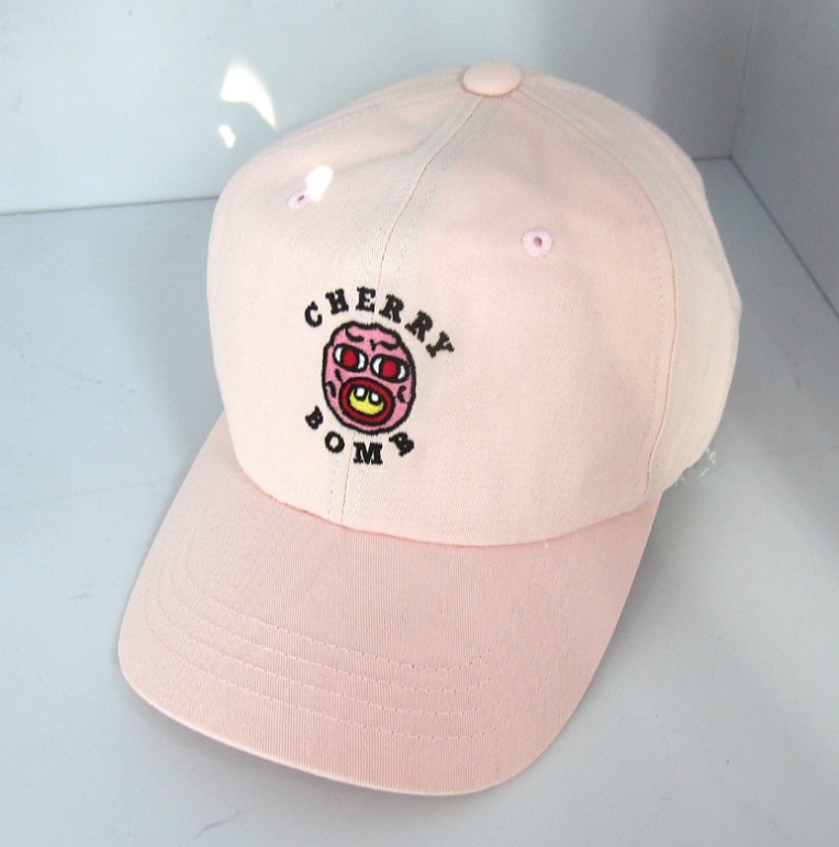 New Cherry Bomb Embroidered Hat Baseball Cap Half Curved Street Golf Wang
