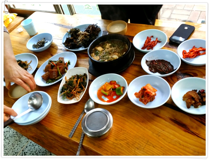 양양 오색맛집 남설악식당의 냉이된장찌개 