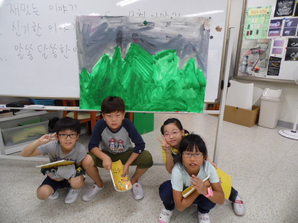 이야기 그림, 게임 판 완성하기(3학년)