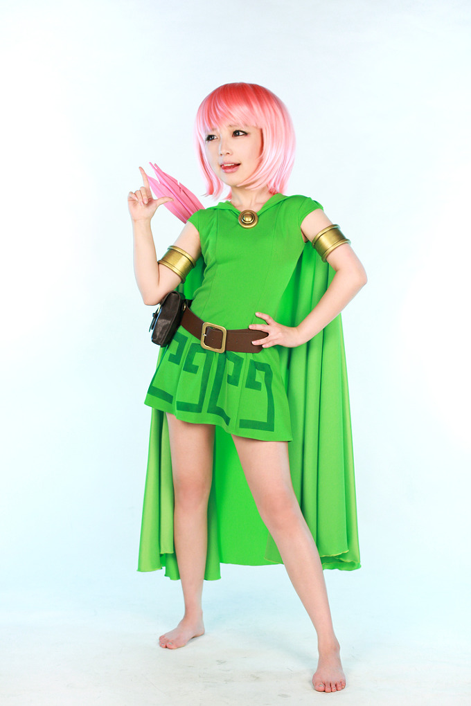 Clash of clans archer cosplay