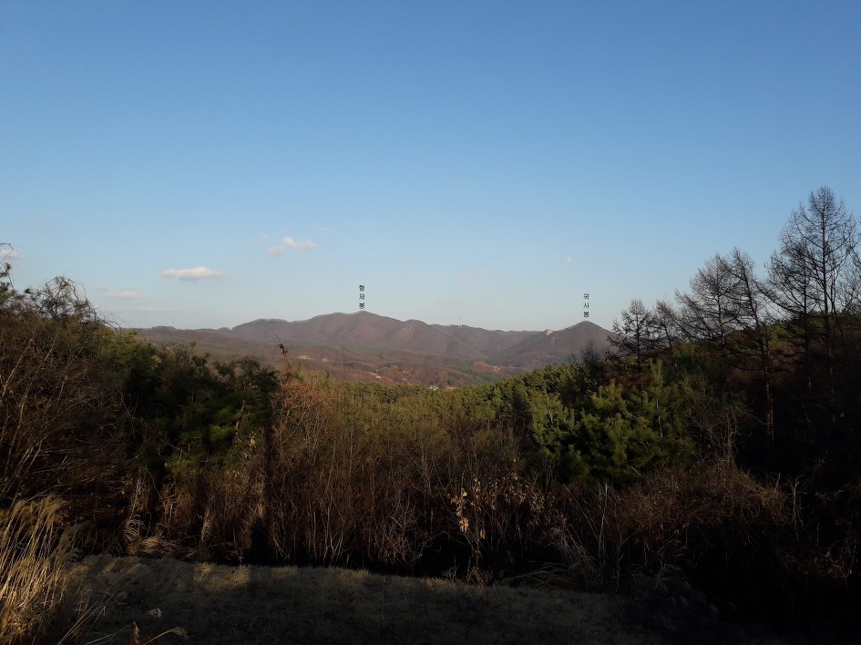 사면치기로 오른 쌍영산과 바래기산,굴암산 산행(2019년3월24일)