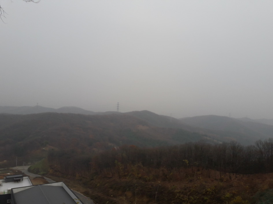 낙엽쌓인 화성 무봉산,함봉산(2018년11월11일)