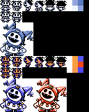 잭 프로스트(여신전생)포켓몬스터 4색 도트(Jack Frost(Megami Tensei)Pokemon GB&GBC Sprite)