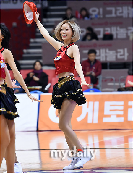 오리온 치어리더 서현숙