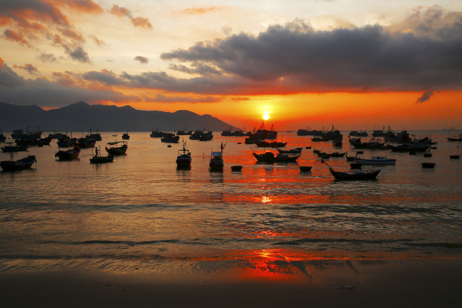 베트남:무이네 어촌마을 피싱빌리지 일출-4