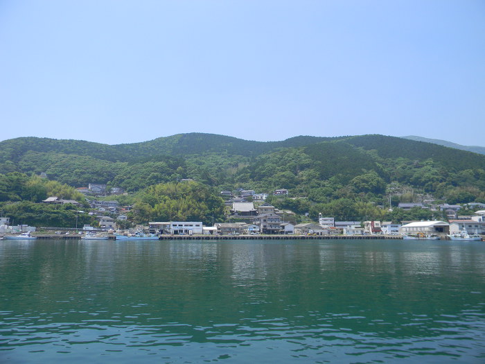 부산항 국제여객터미널에서 대마도 이즈하라항까지 (대한해협)