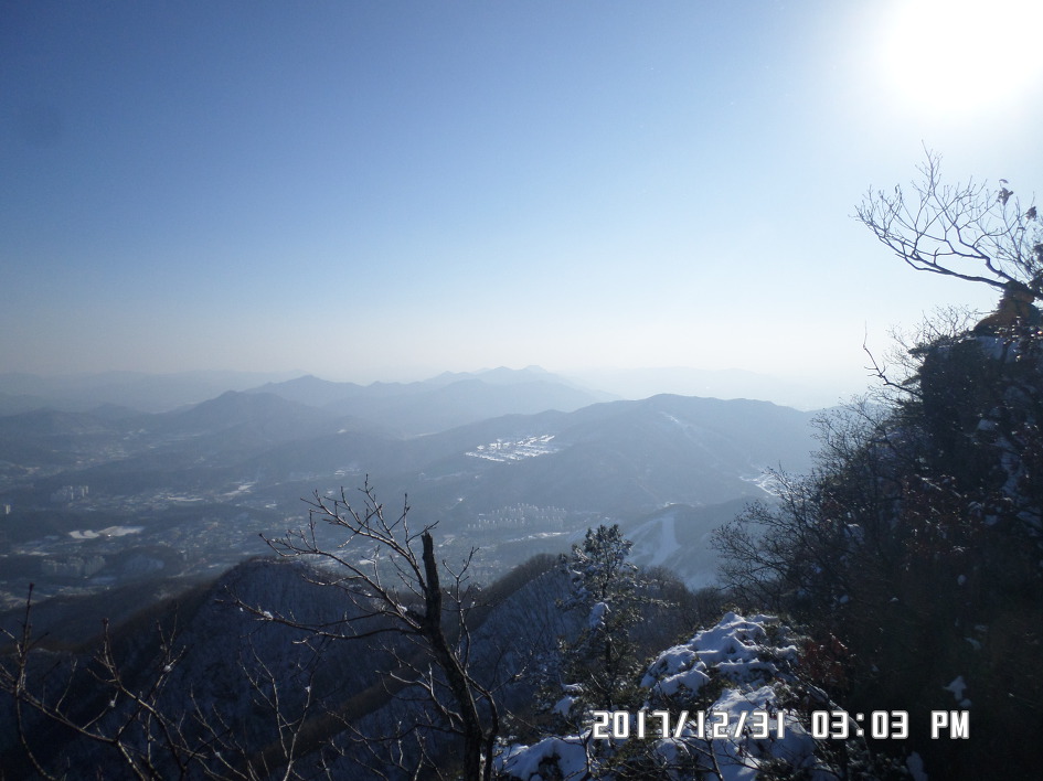 정유년 굿바이 해너미 천마산(812 m)산행