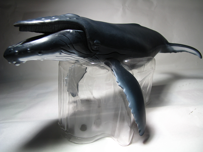 humpback whale figure