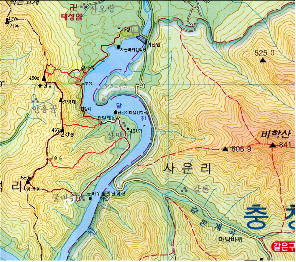 삼성봉(440m) 이미지